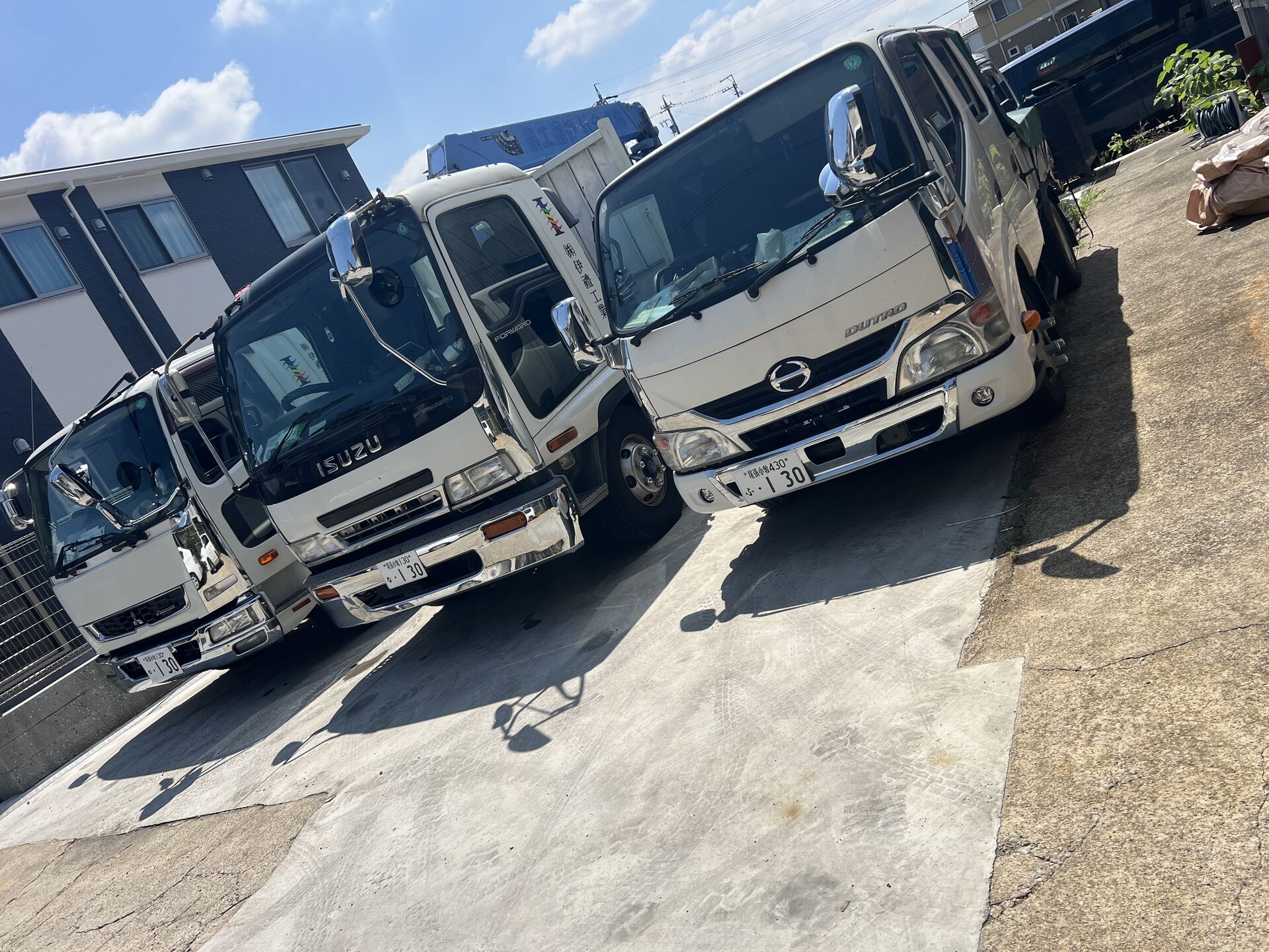 トラックを取りに...🚚